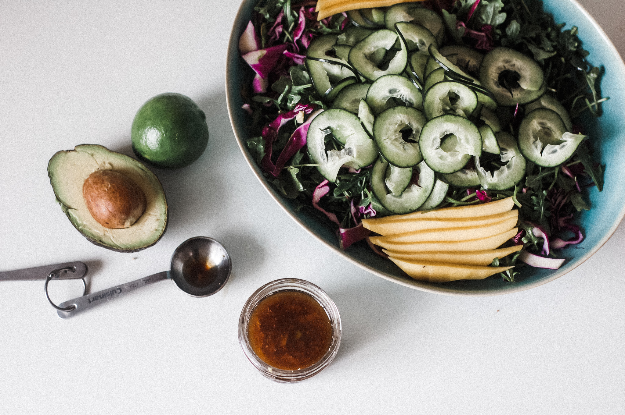 Chopped Salad with Sesame Ginger Dressing (Whole30, Vegan) - Nom Nom Paleo®